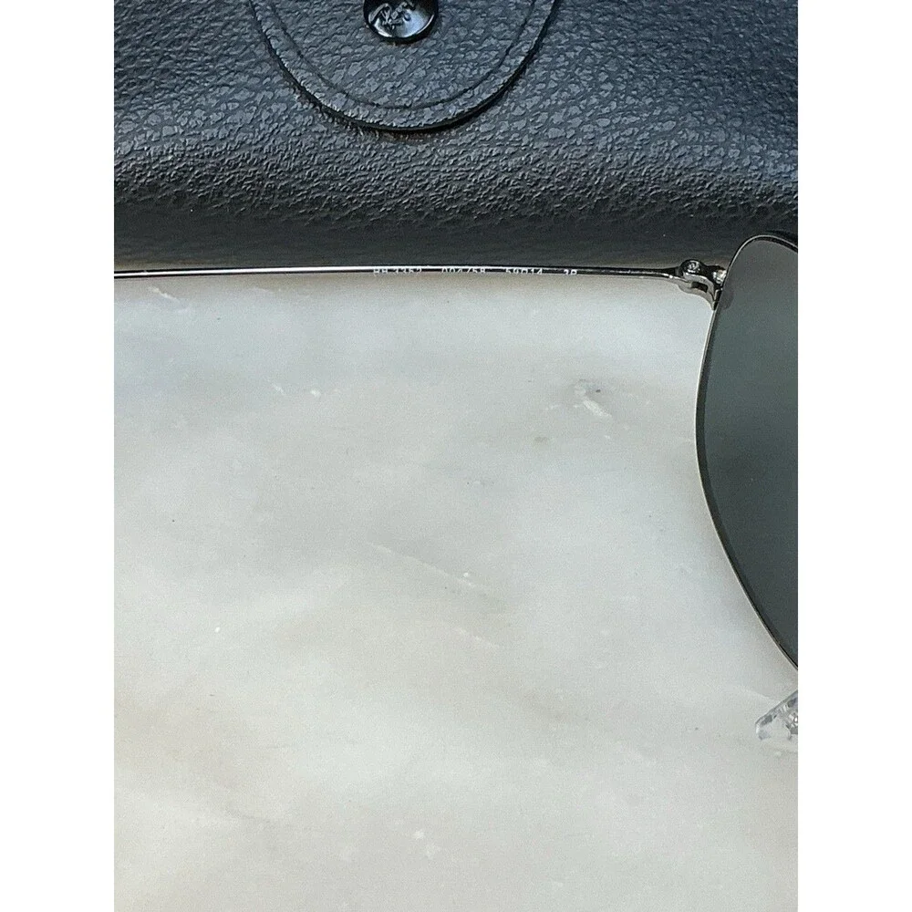 Ray-Ban RB 3362 Cockpit Sunglasses Gunmetal Frame w/ NEW Fuse G-15 Lenses& Case7